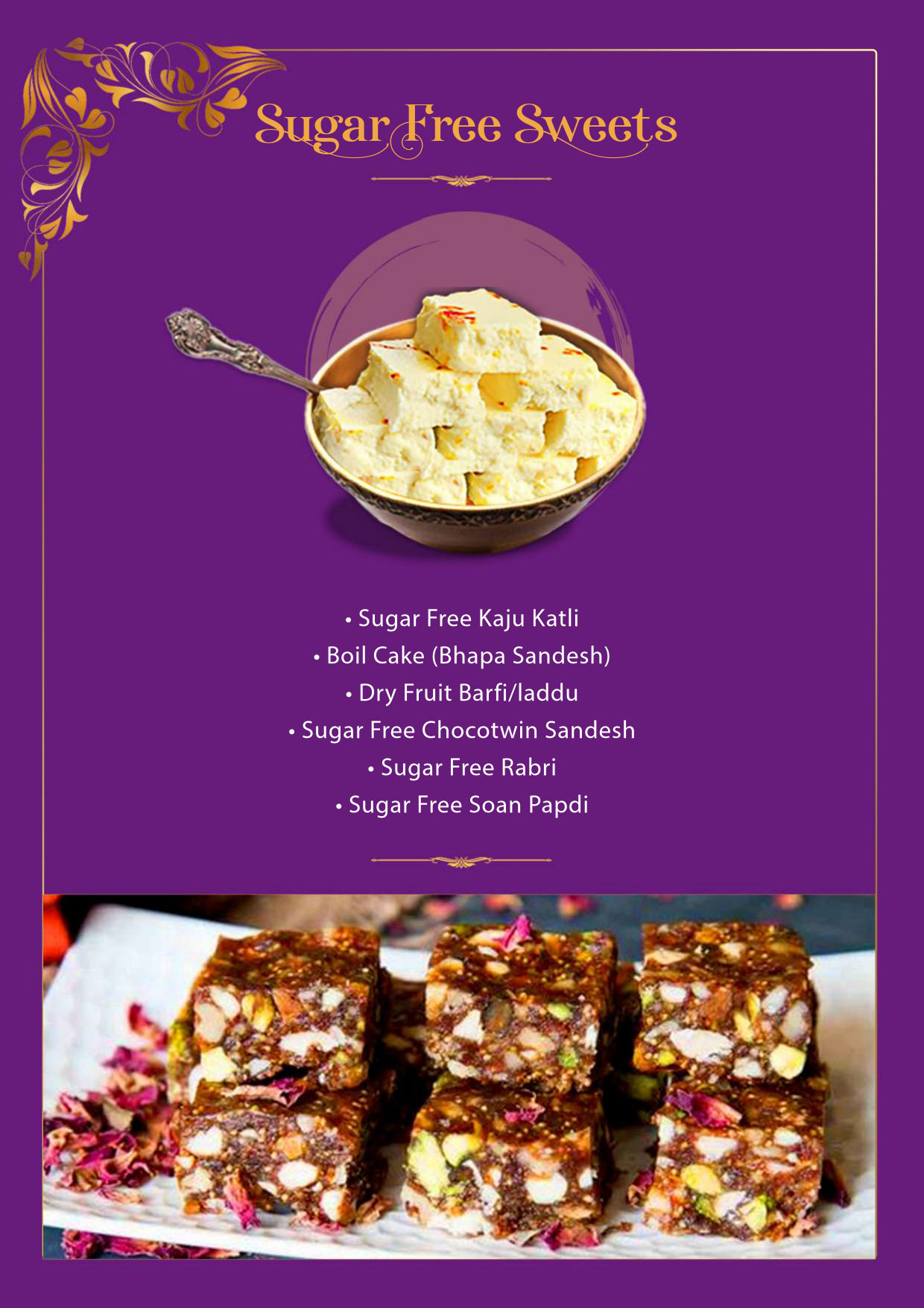 Ledikeni Menu